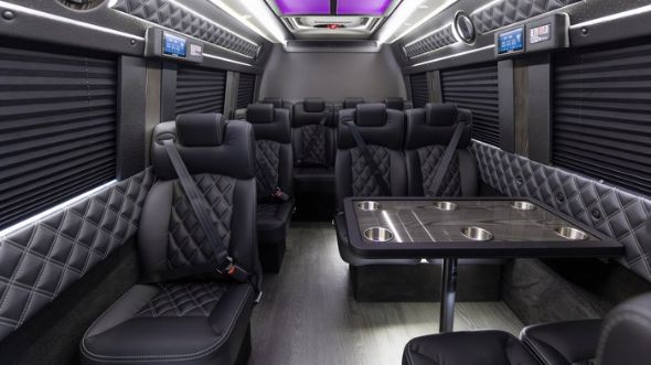 allentown 15 passenger sprinter van interior