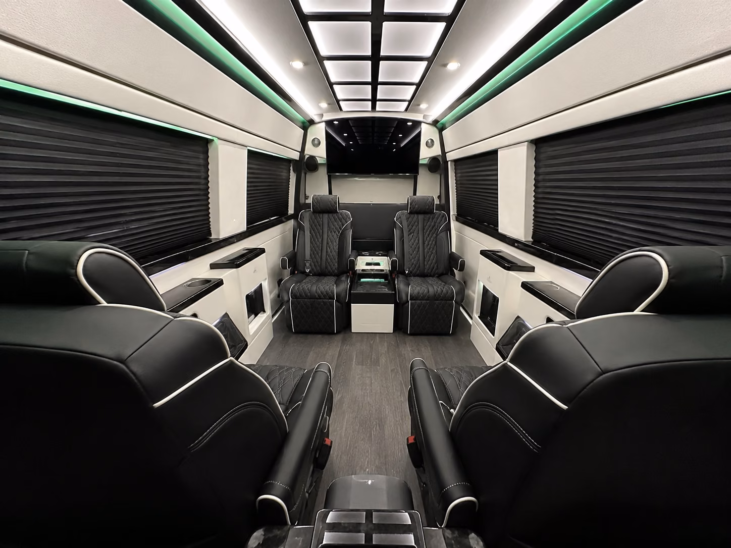 allentown 10 passenger sprinter van interior