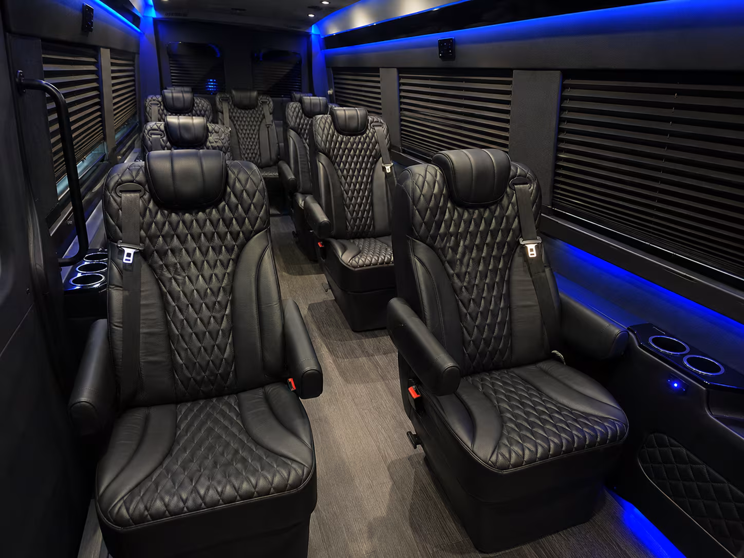 allentown 12 passenger sprinter van interior