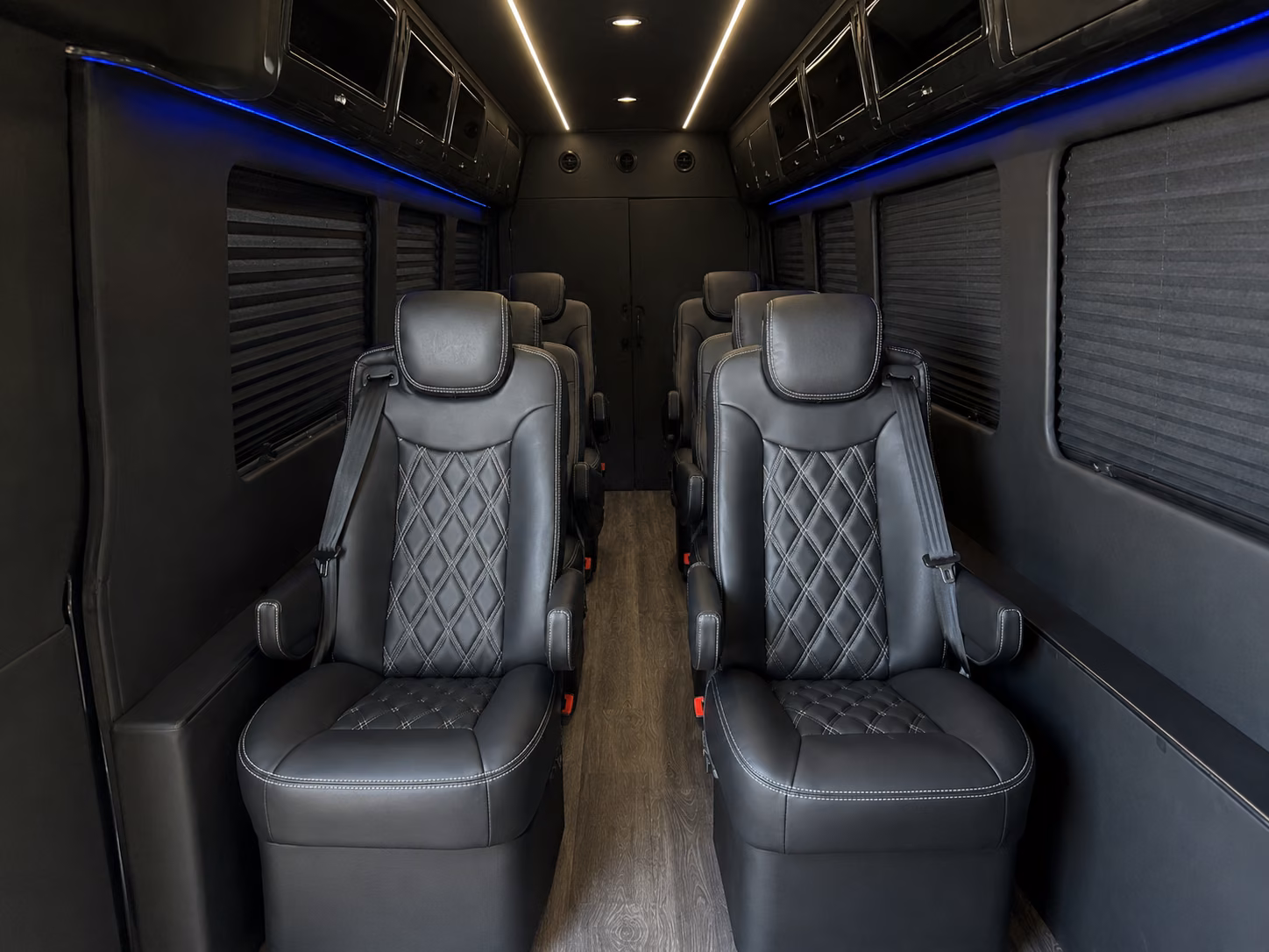 allentown 20 passenger sprinter van interior